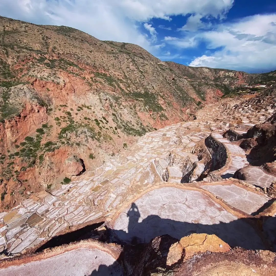 Maras salt mines and Moray terraces near Cusco