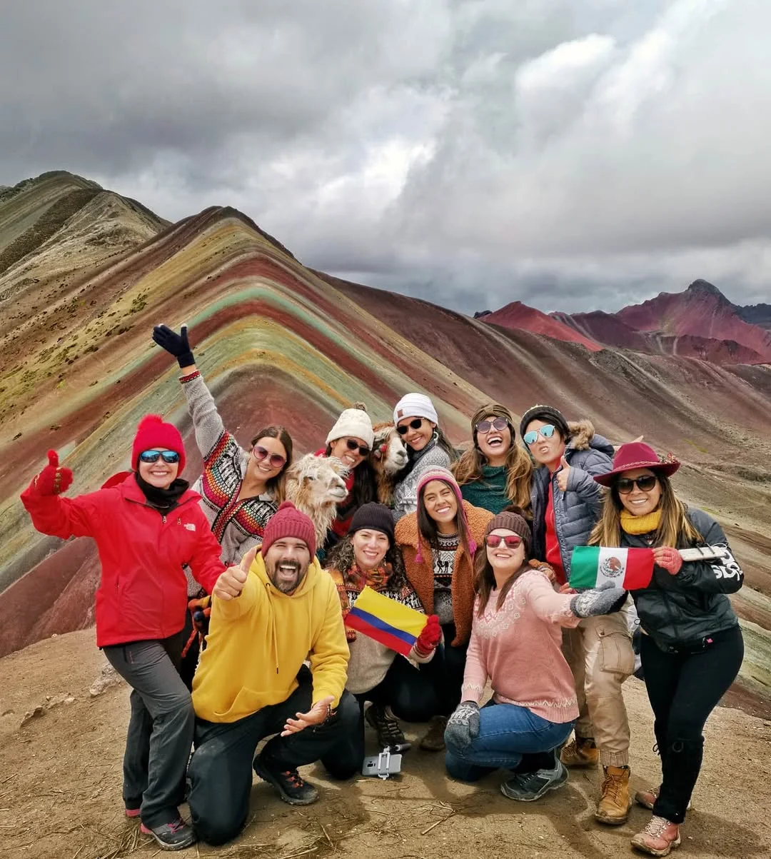 Rainbow Mountain near Cusco, Peru