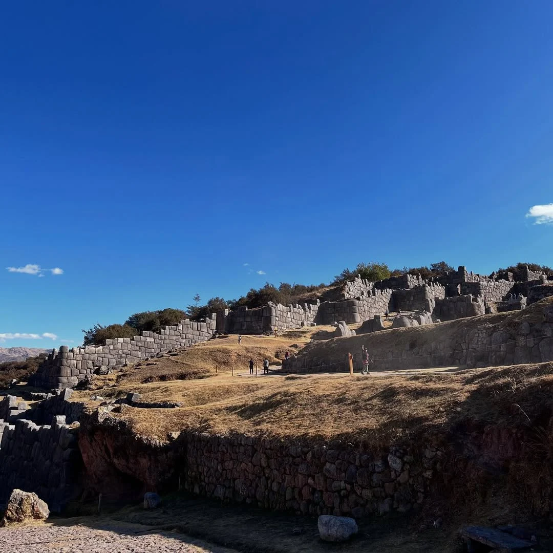 Sacsayhuaman archaeological site on a Cusco city tour