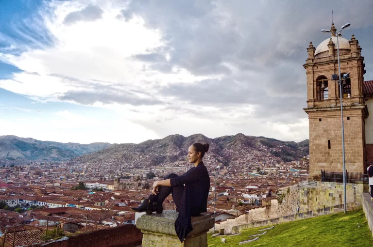 Vista panorámica de Cusco